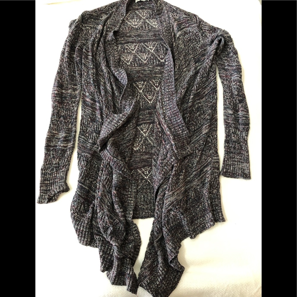 Kitted sweater/open sweater
